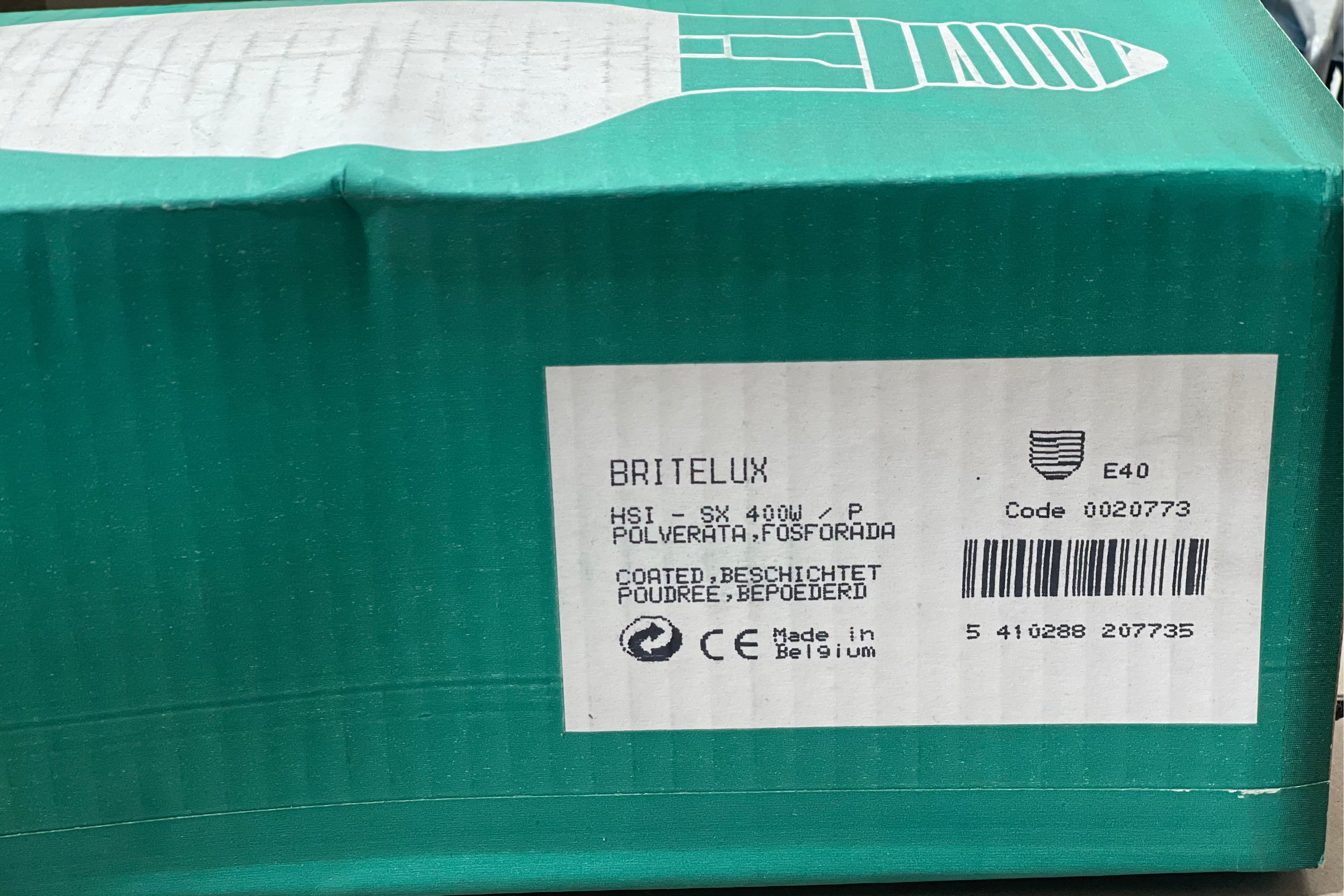 SILVANA BRITELUX HSI-SX 400w LAMP