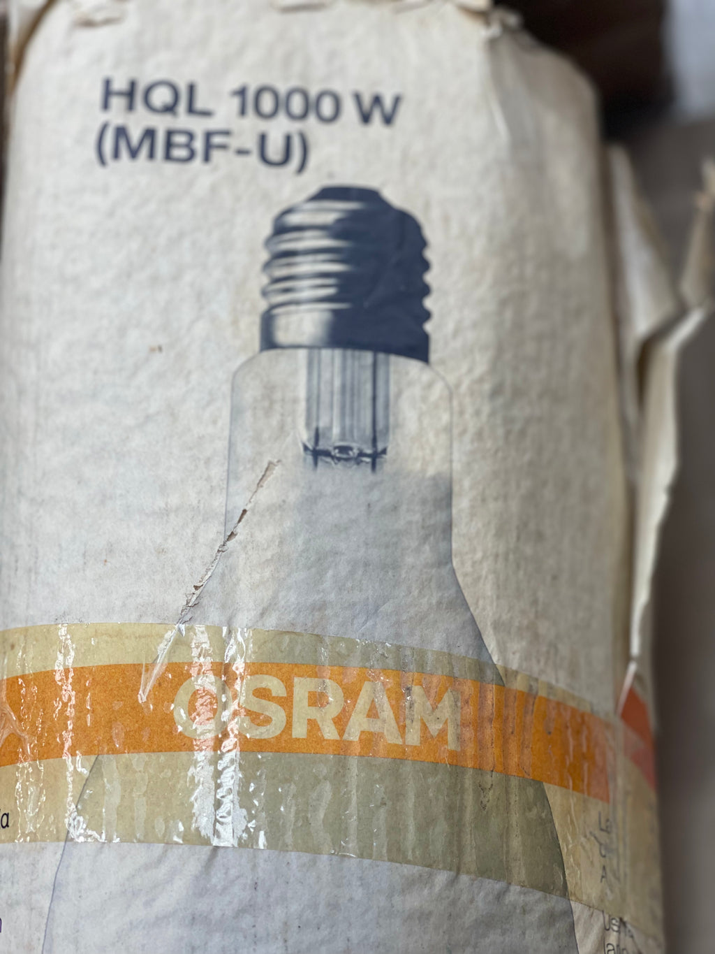 OSRAM HQL 1000W Mercury Vapor Lamp – E40 Base | MBF-U