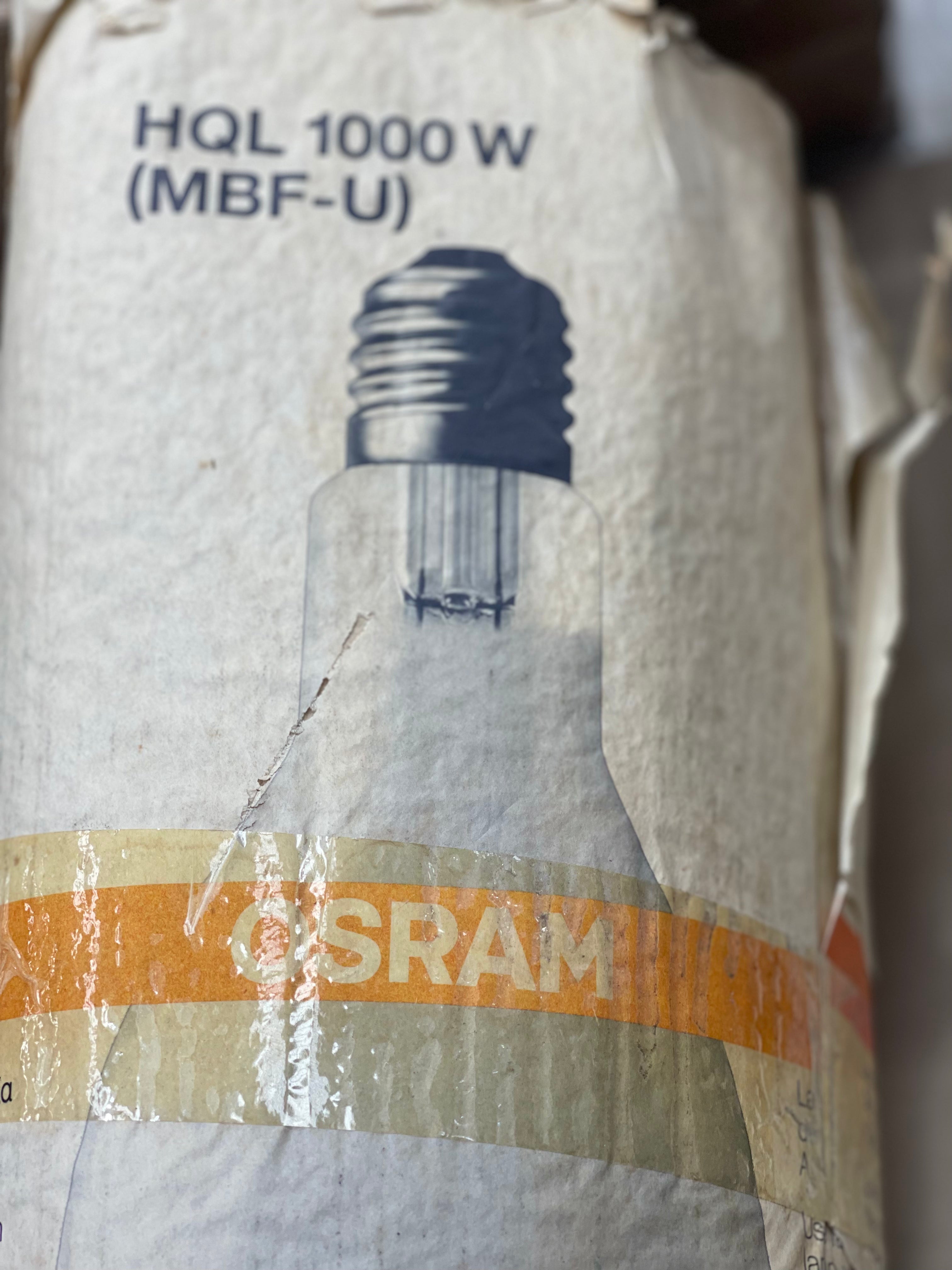 OSRAM HQL 1000W Mercury Vapor Lamp – E40 Base | MBF-U