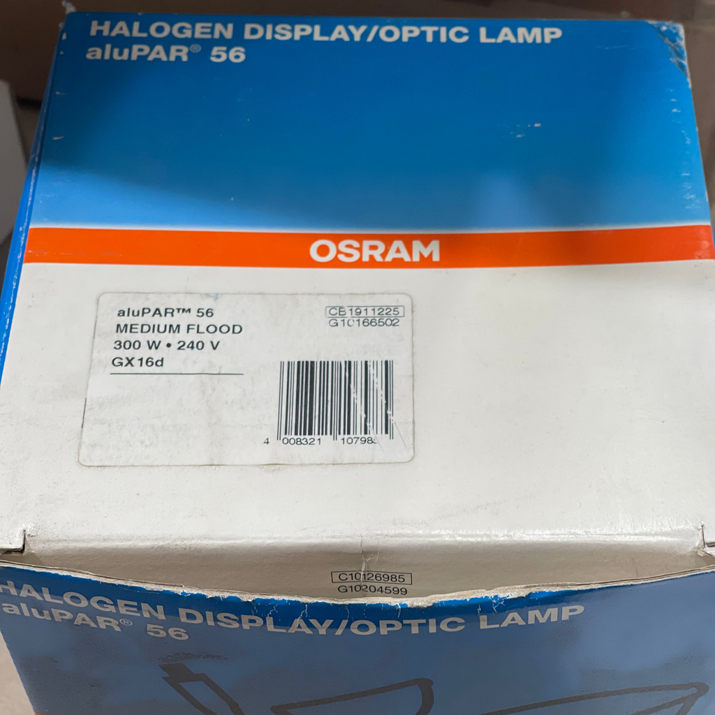 OSRAM aluPAR 56 – 300W Halogen GX16d | Medium Flood Beam