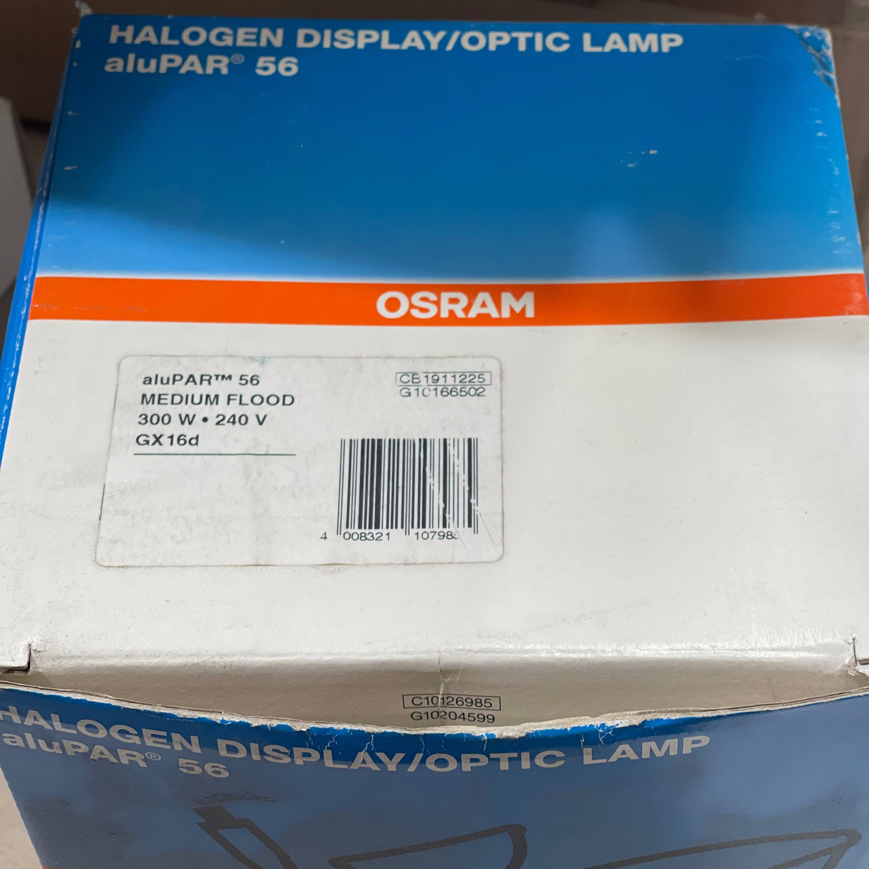 OSRAM aluPAR 56 – 300W Halogen GX16d | Medium Flood Beam