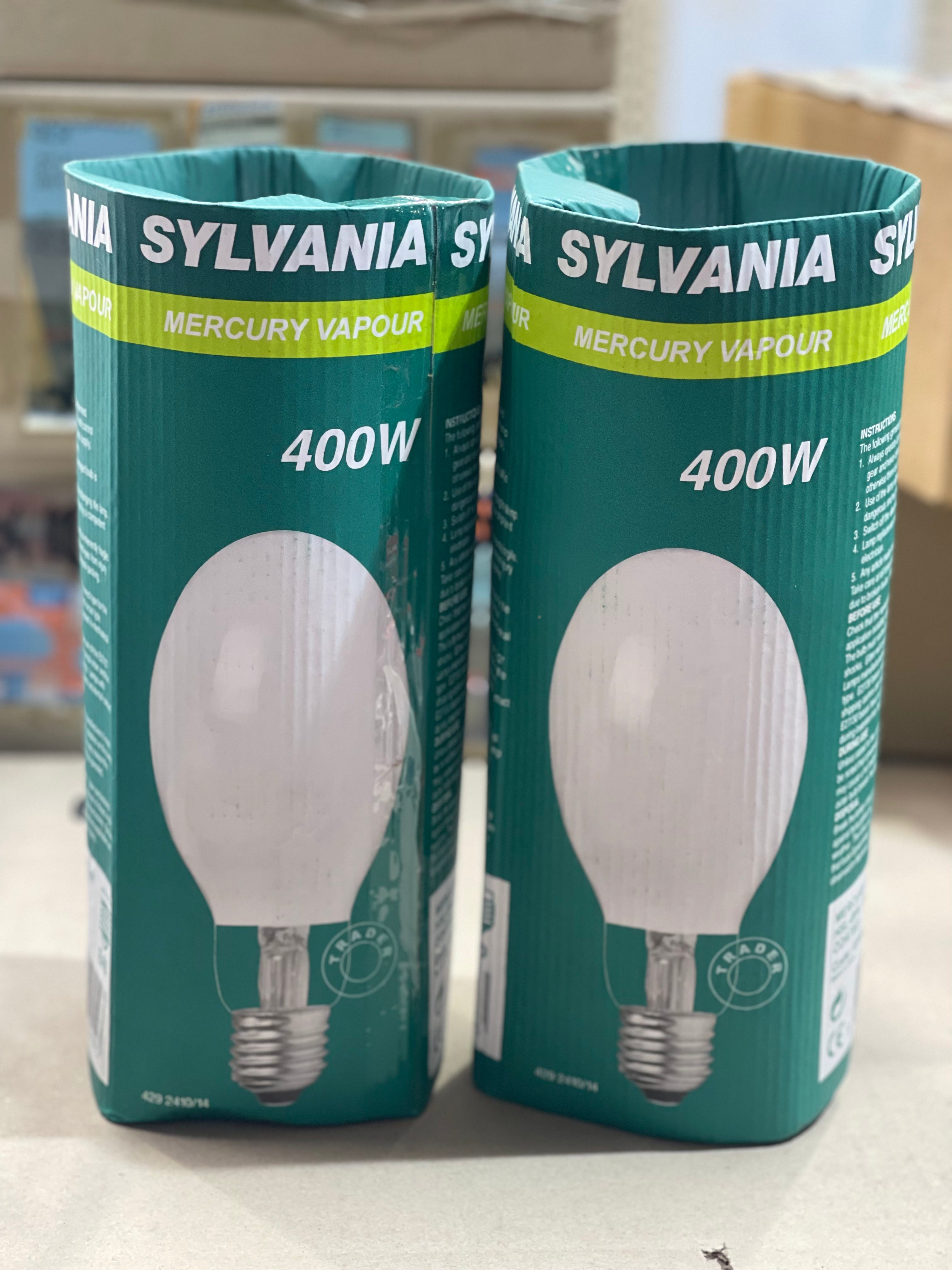 Sylvania Mercury Vapour Bulb – 400W (E39 Base) - SINGLE UNIT