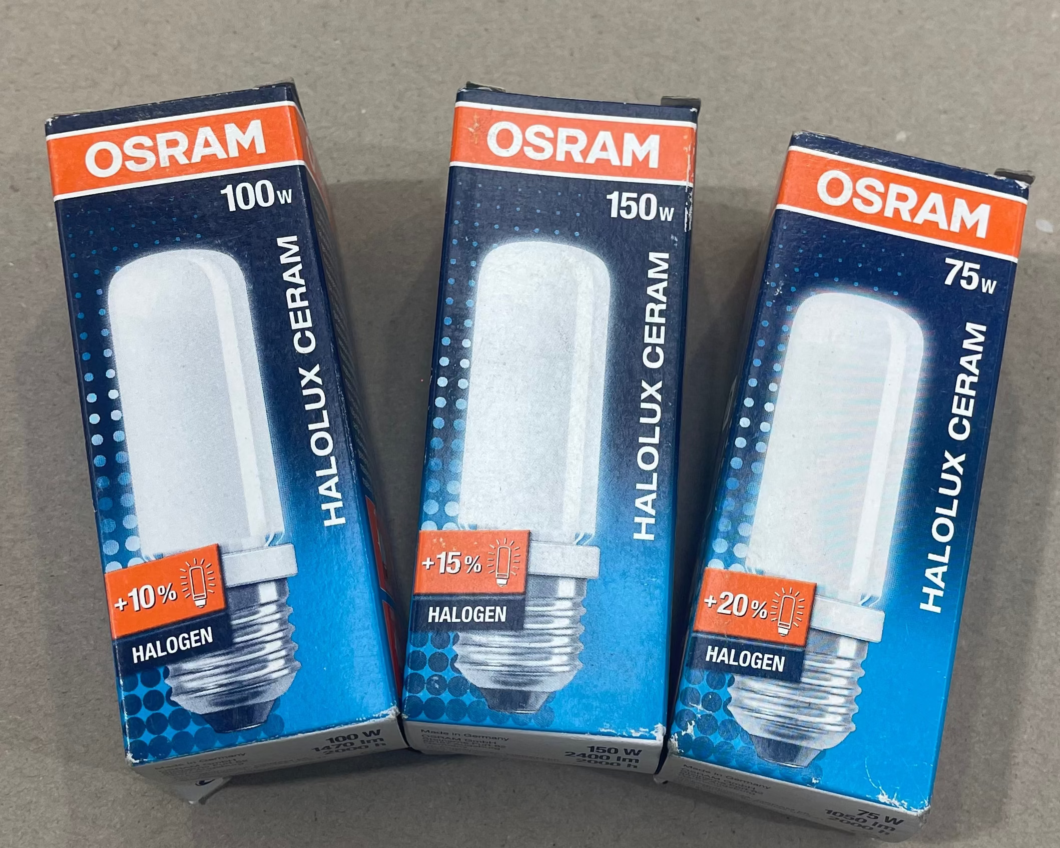 OSRAM HALOLUX Ceram Bulbs (Mixed Wattages) – E27 Base
