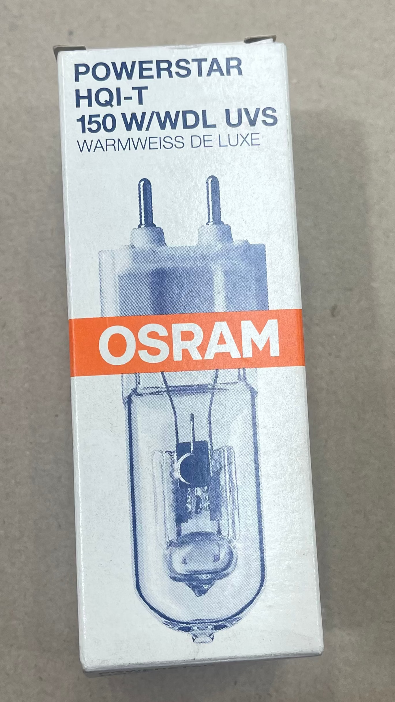 OSRAM POWERSTAR HQI-T 150W WDL UVS