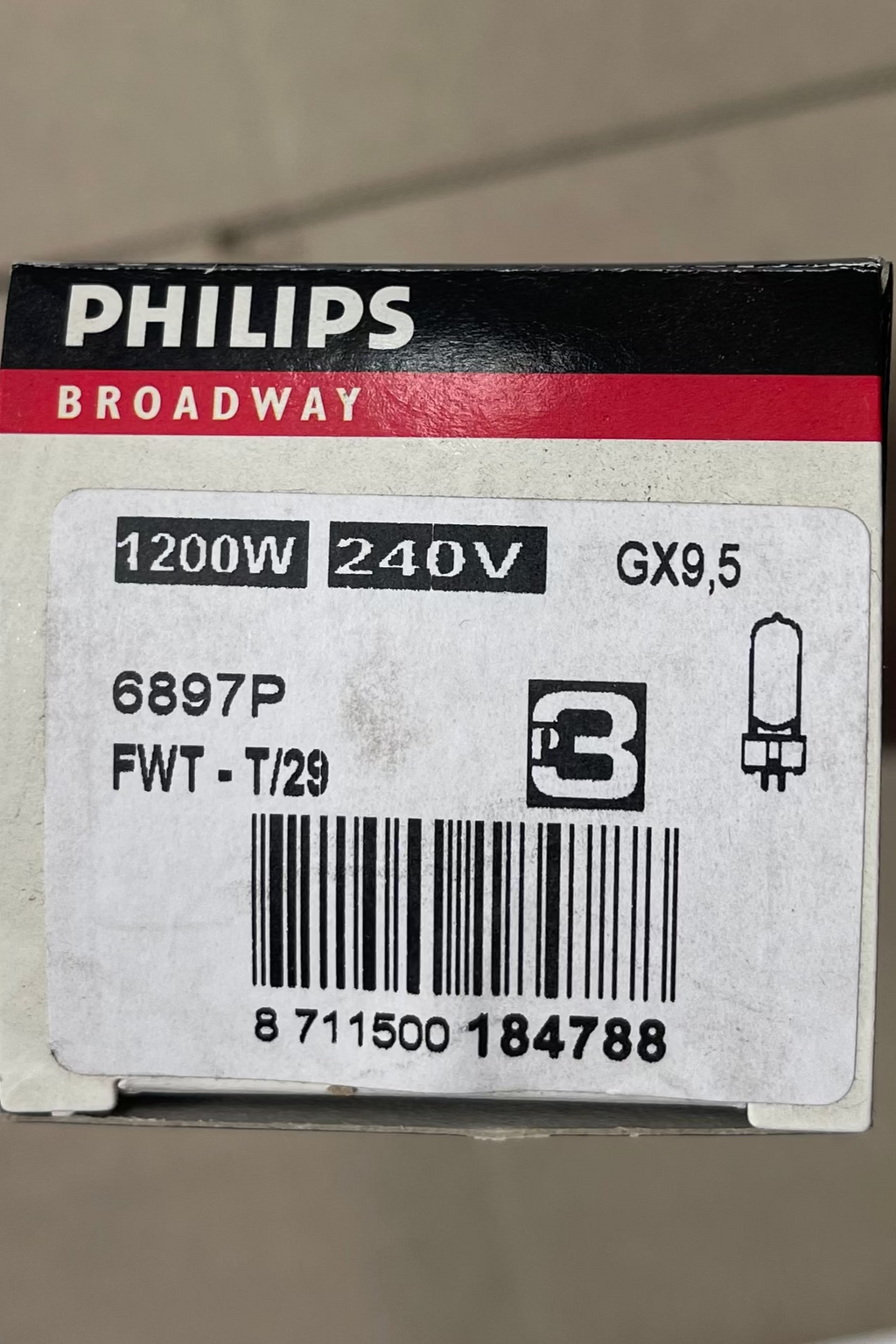 Philips Broadway 6897P – 1200W GX9.5