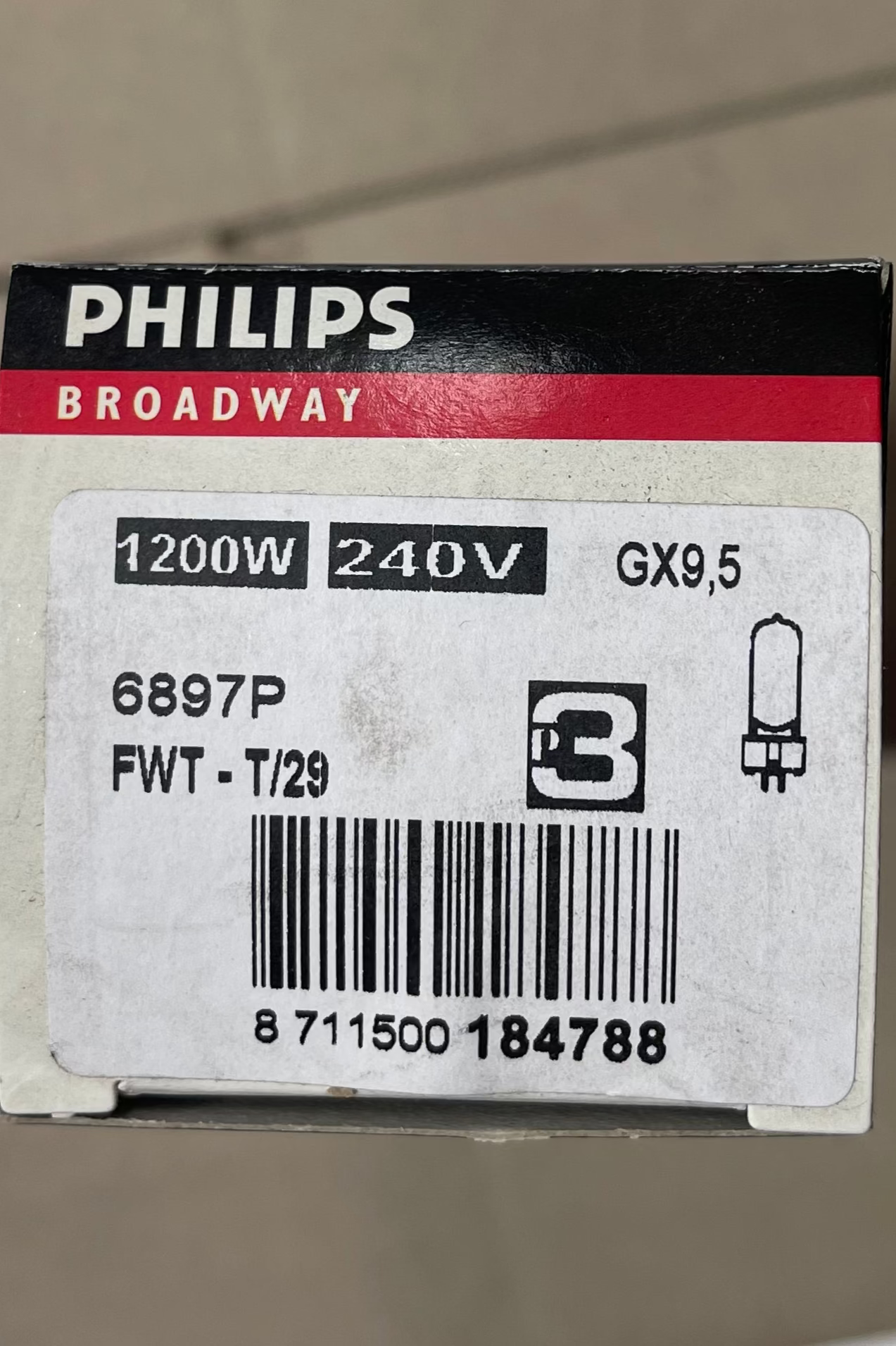 Philips Broadway 6897P – 1200W GX9.5