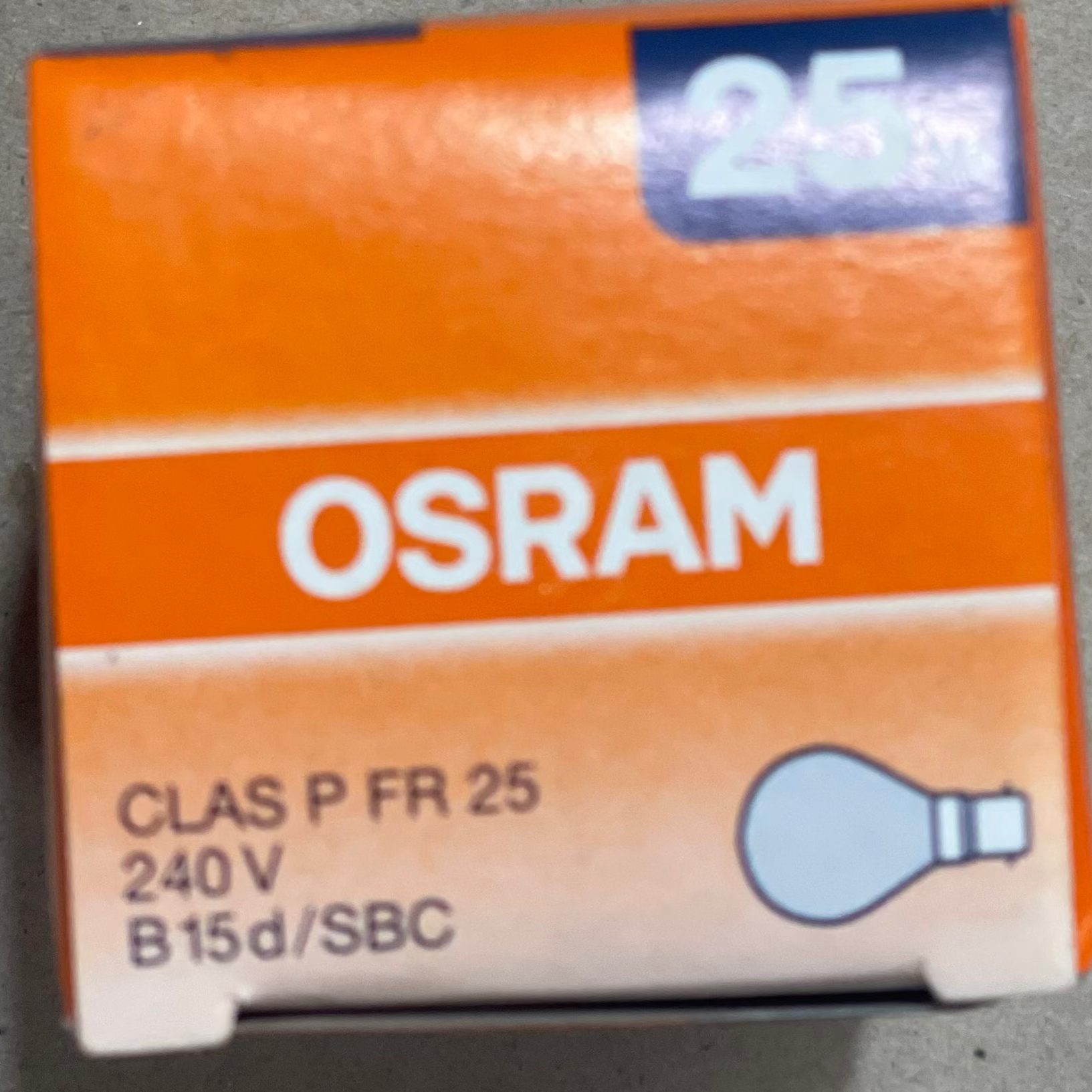 OSRAM CLAS P FR 25