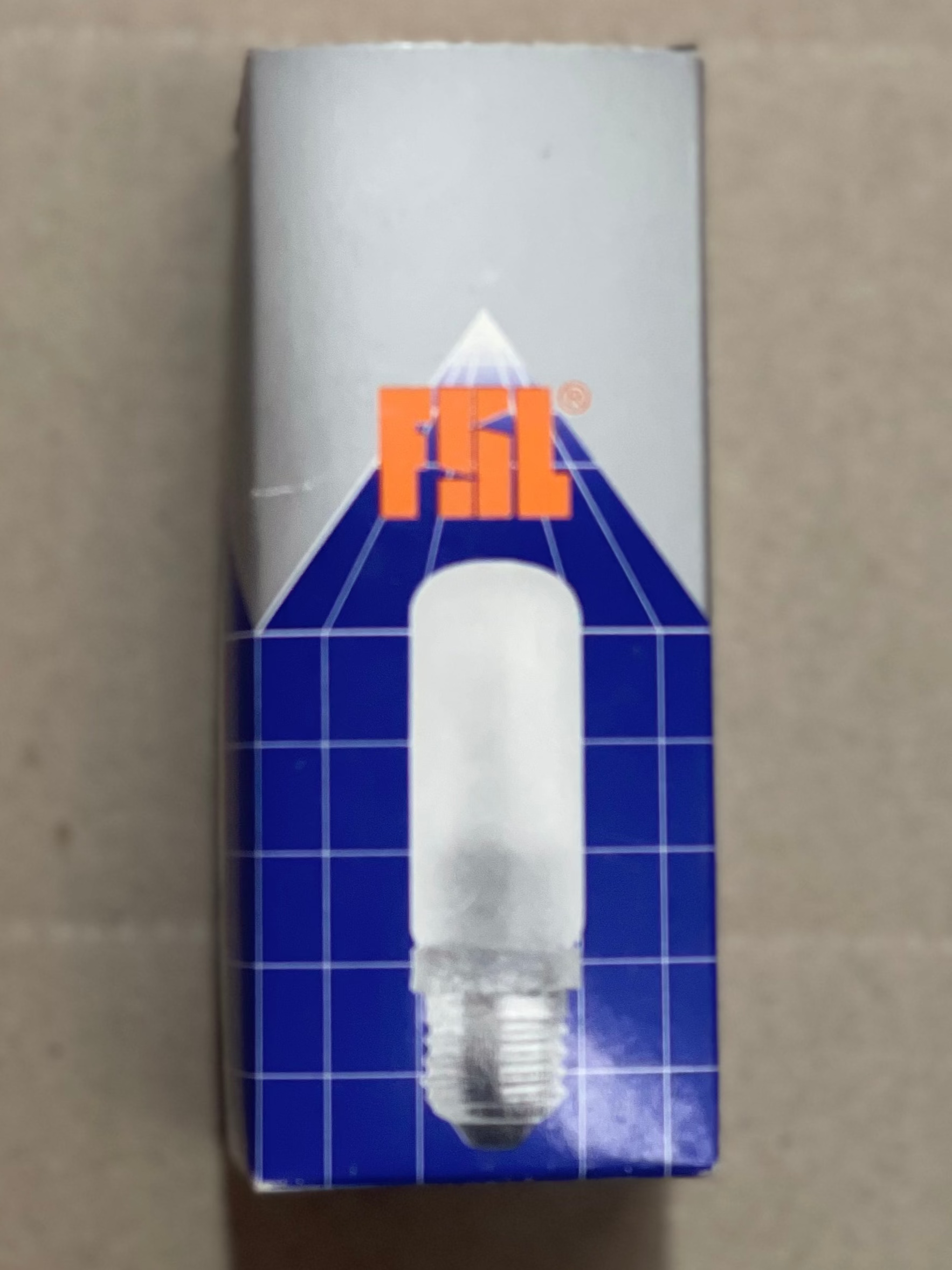 FSL JDD 150W E27 Halogen Bulb – Frosted Tubular
