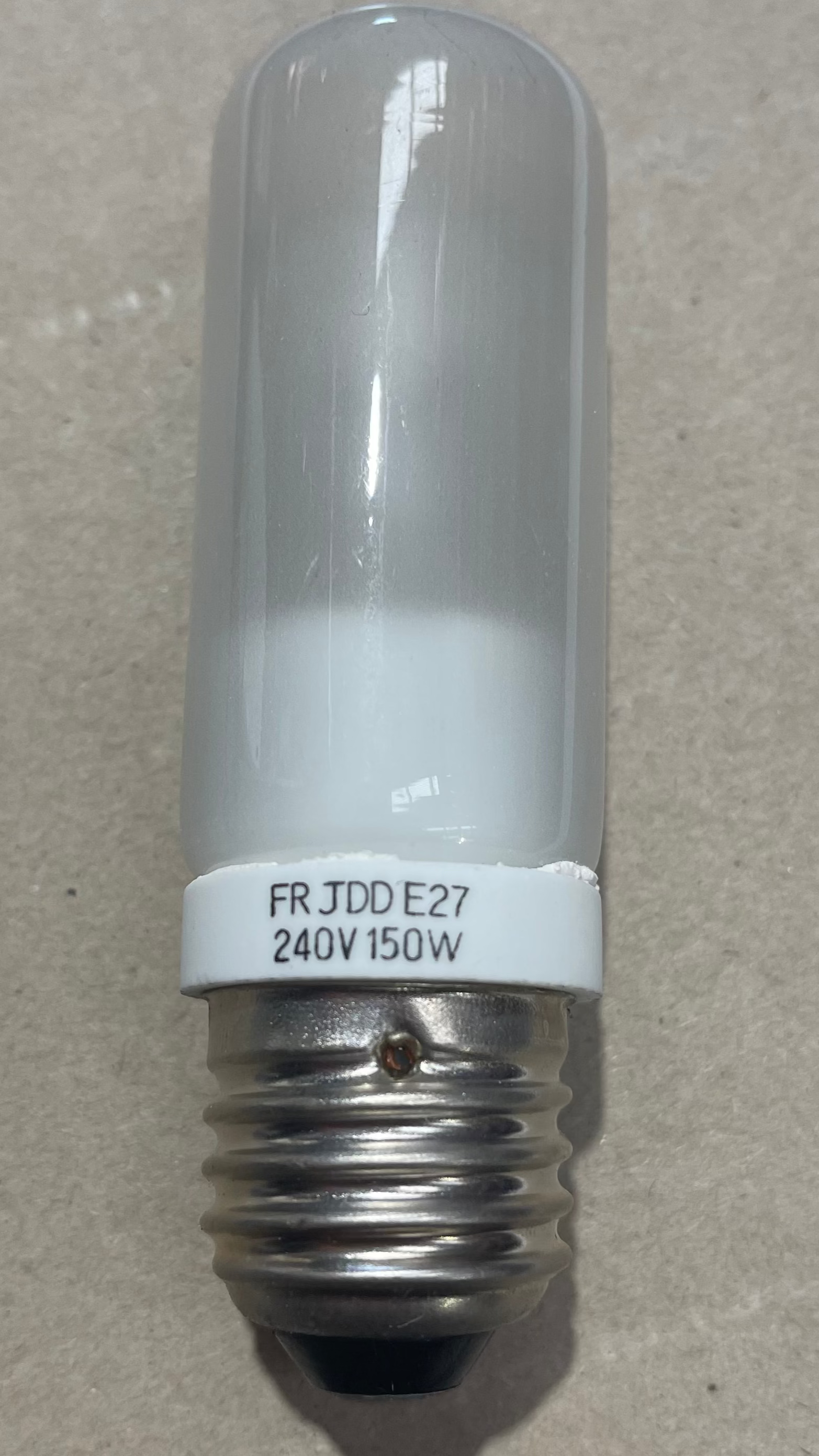 FSL JDD 150W E27 Halogen Bulb – Frosted Tubular