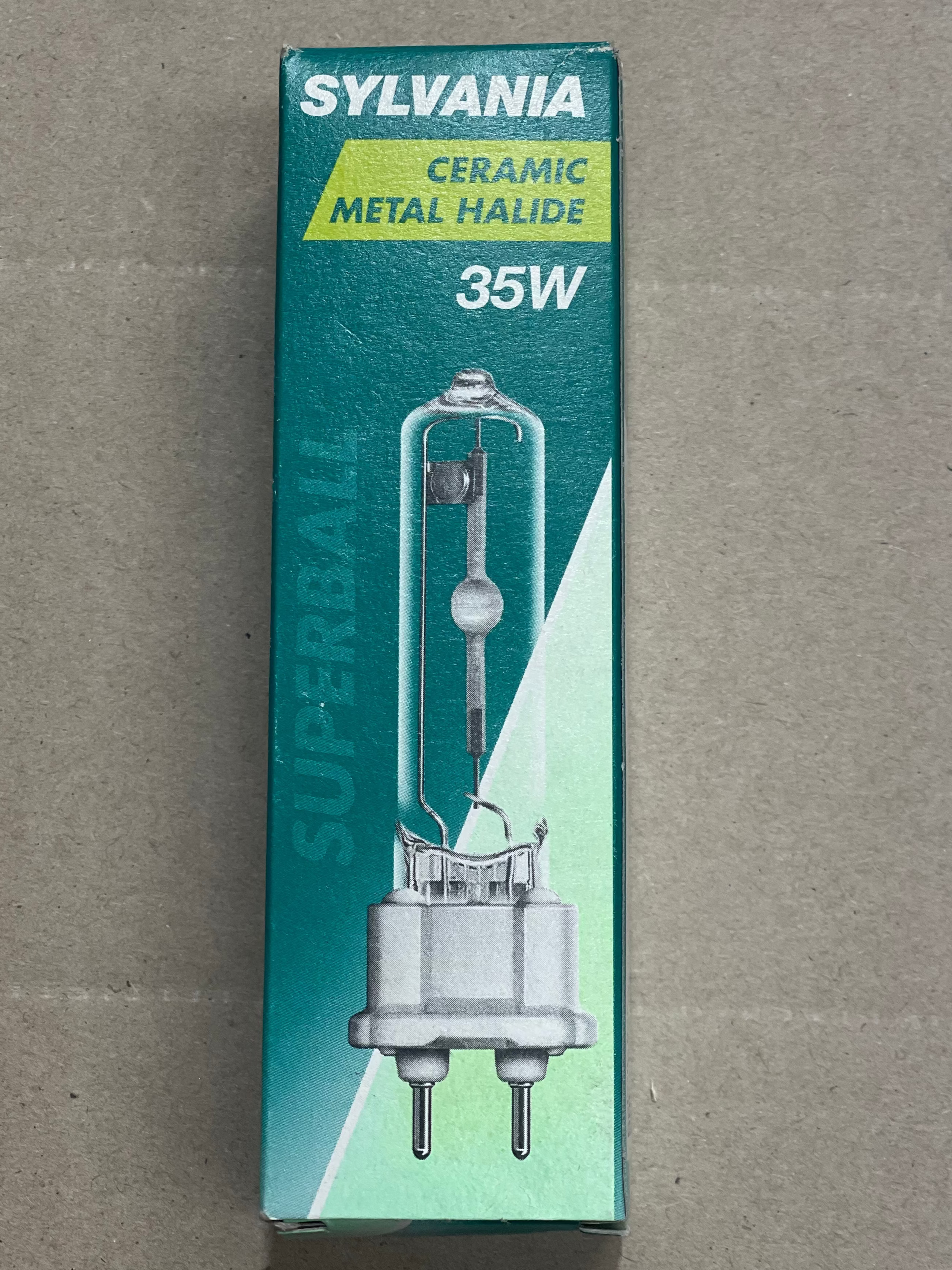 Sylvania Ceramic Metal Halide Lamp – 35W G12 Base