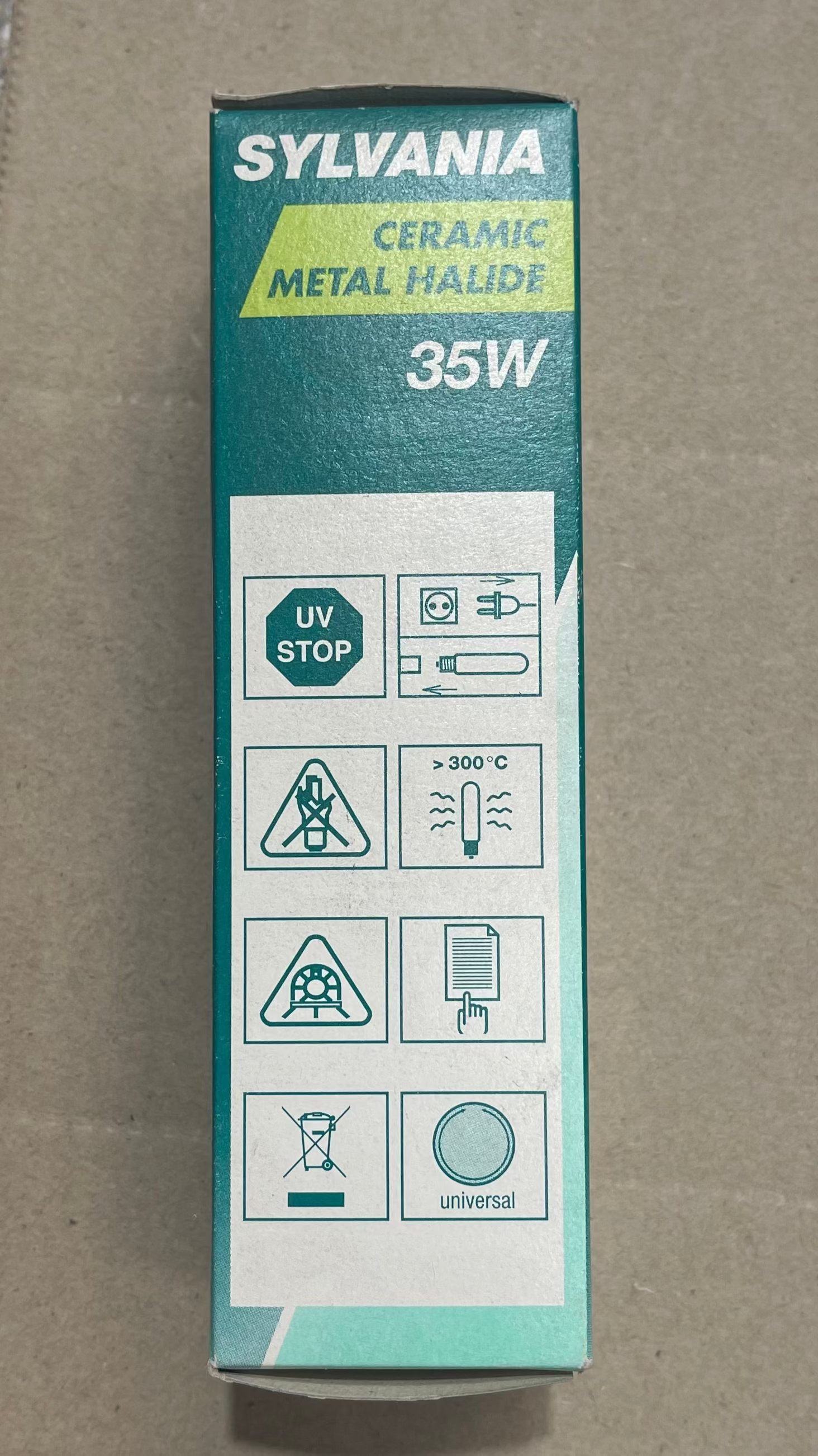 Sylvania Ceramic Metal Halide Lamp – 35W G12 Base