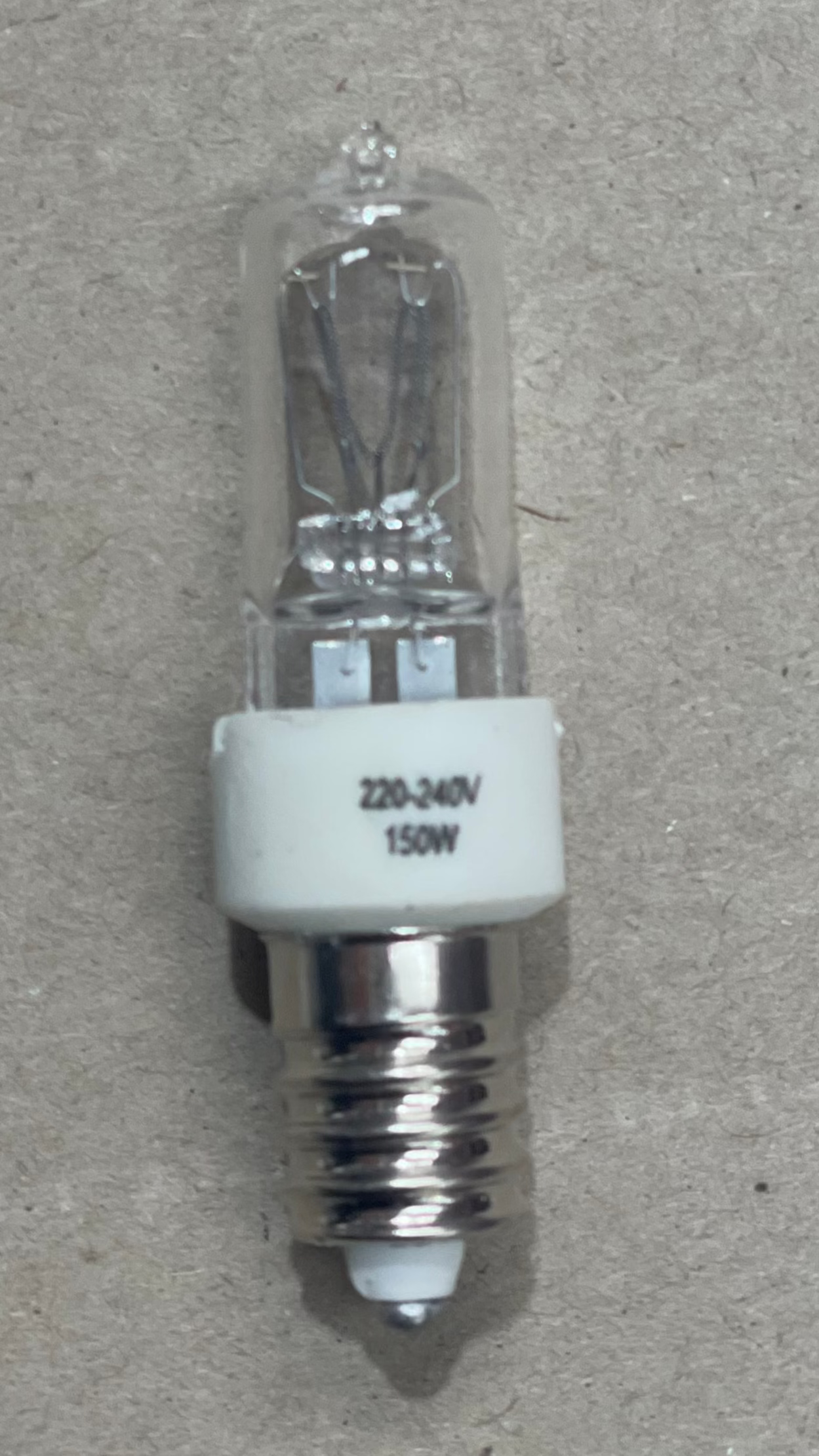 JD E14 150W Miniature Halogen Bulb – 220-240V