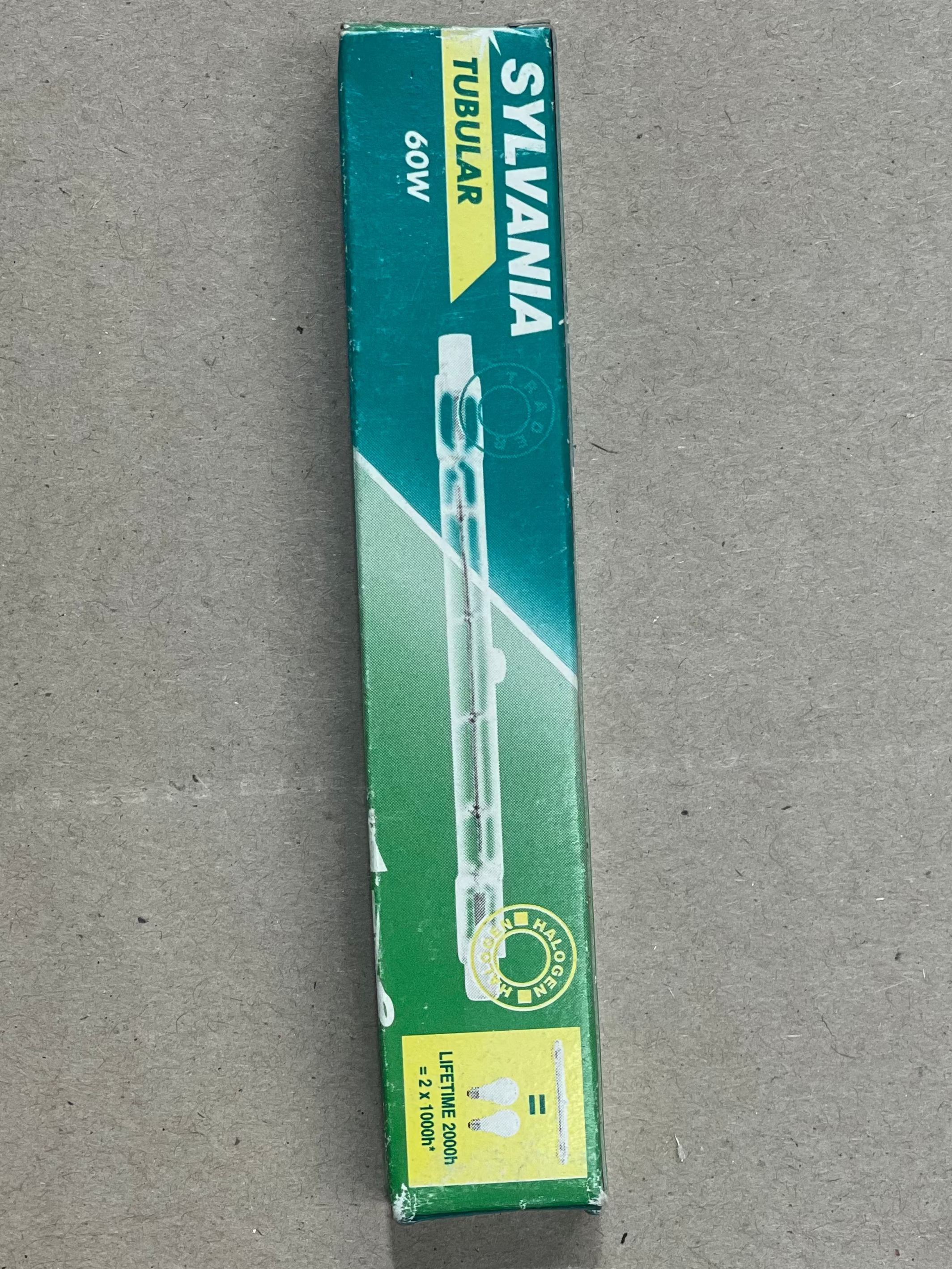 SYLVANIA Tubular Halogen Lamp – 60W R7s | 240V (Single Unit)