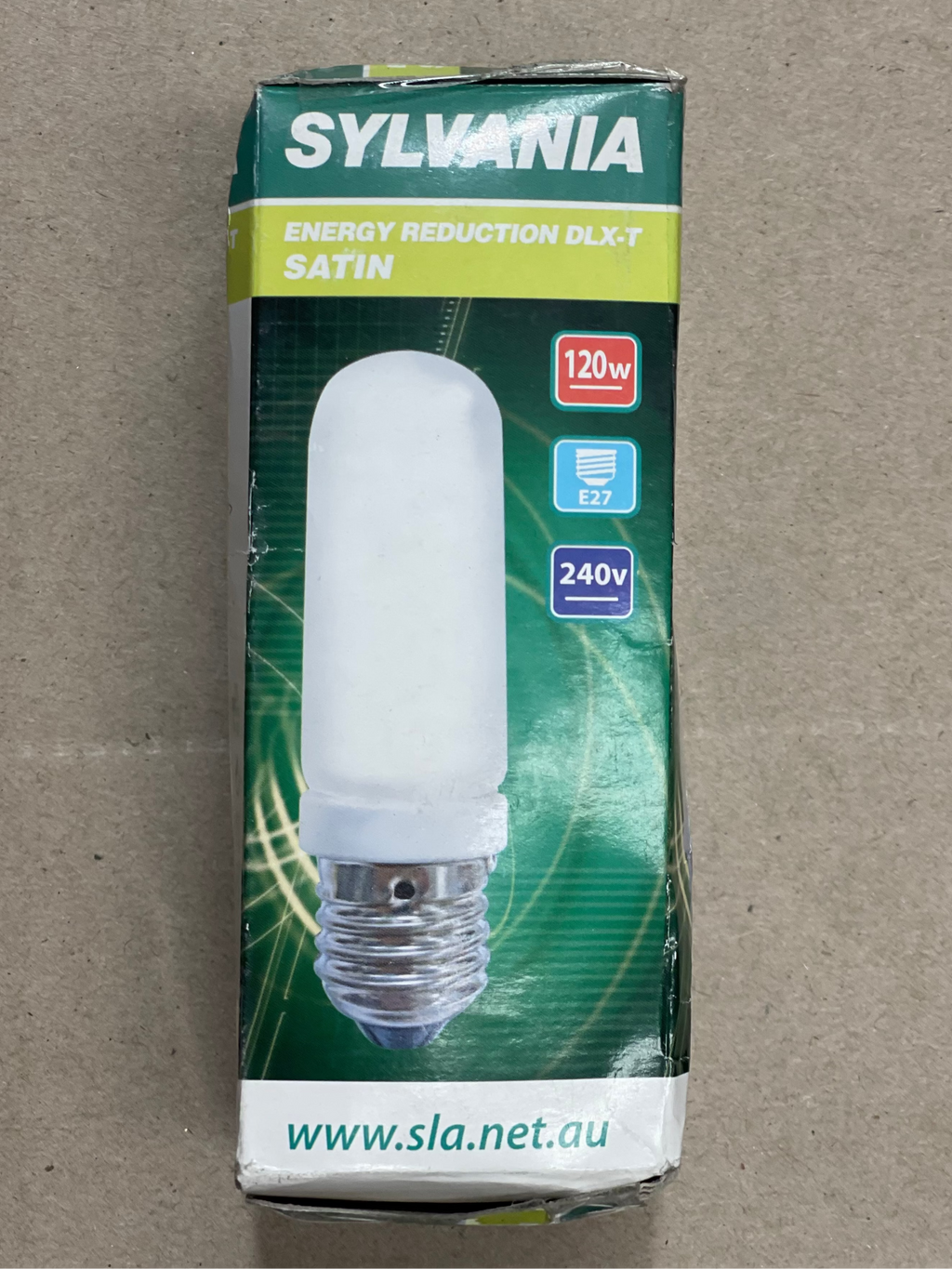 Sylvania Energy Reduction DLX-T – 120W Satin Bulb