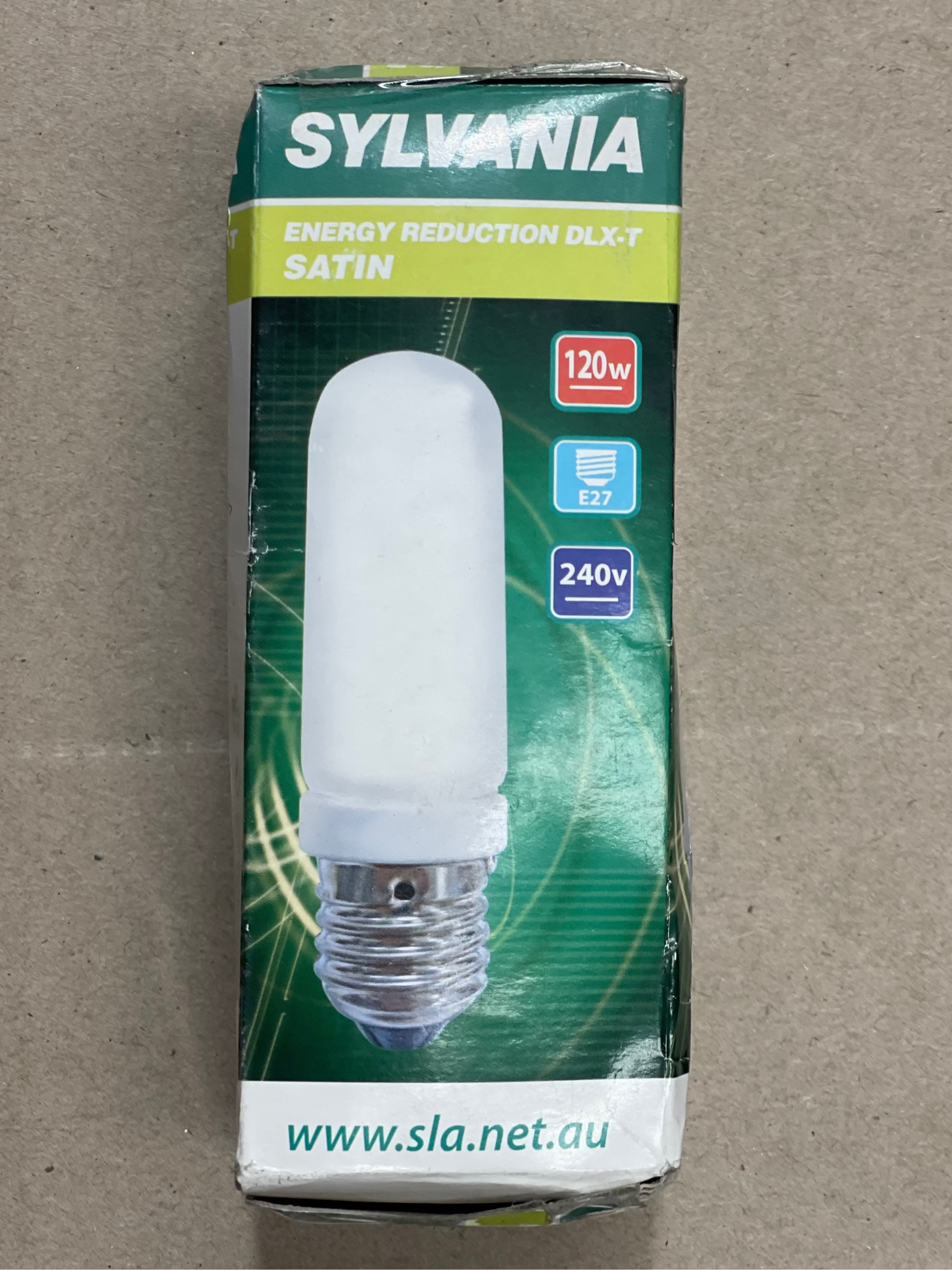Sylvania Energy Reduction DLX-T – 120W Satin Bulb