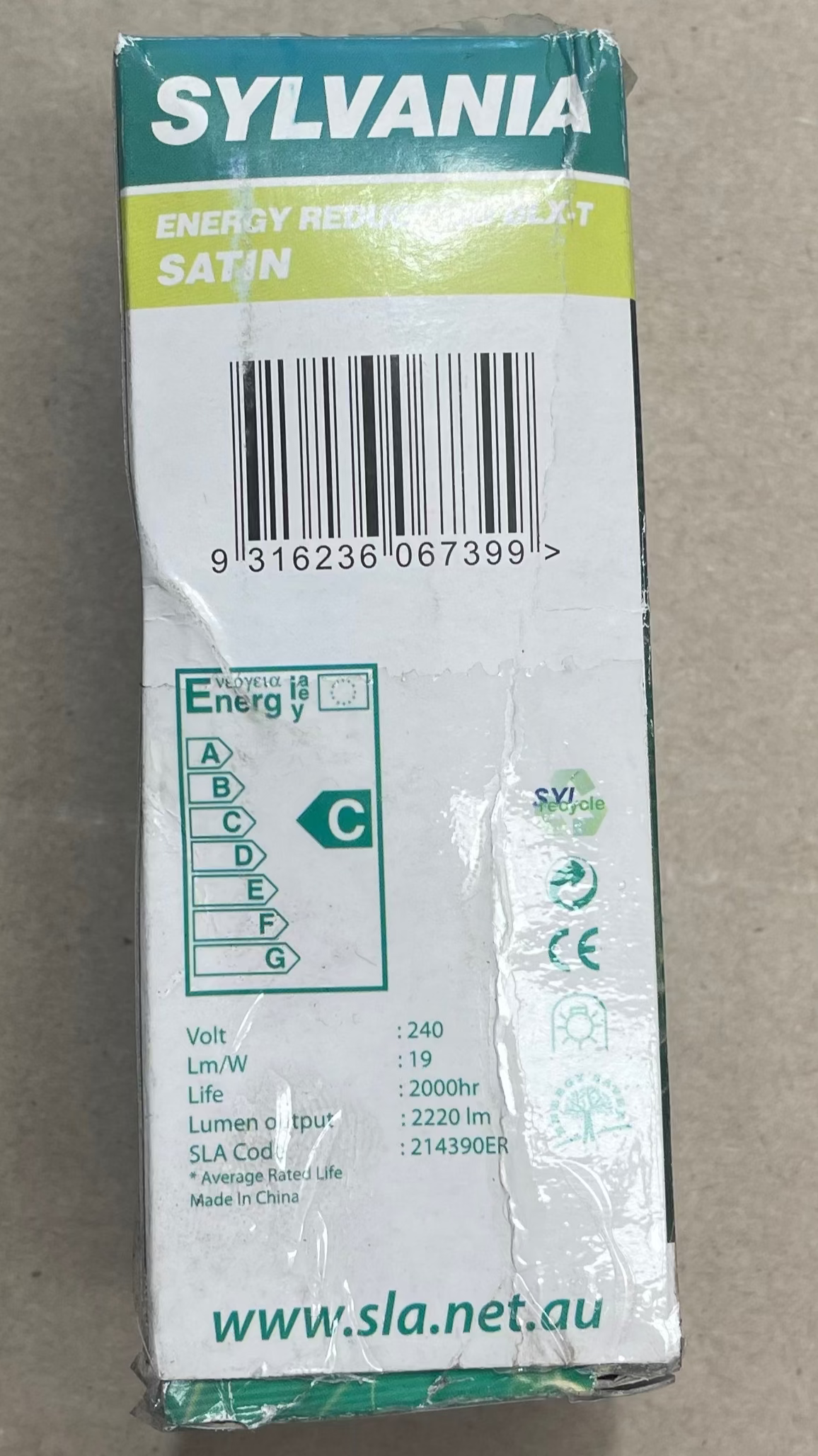 Sylvania Energy Reduction DLX-T – 120W Satin Bulb