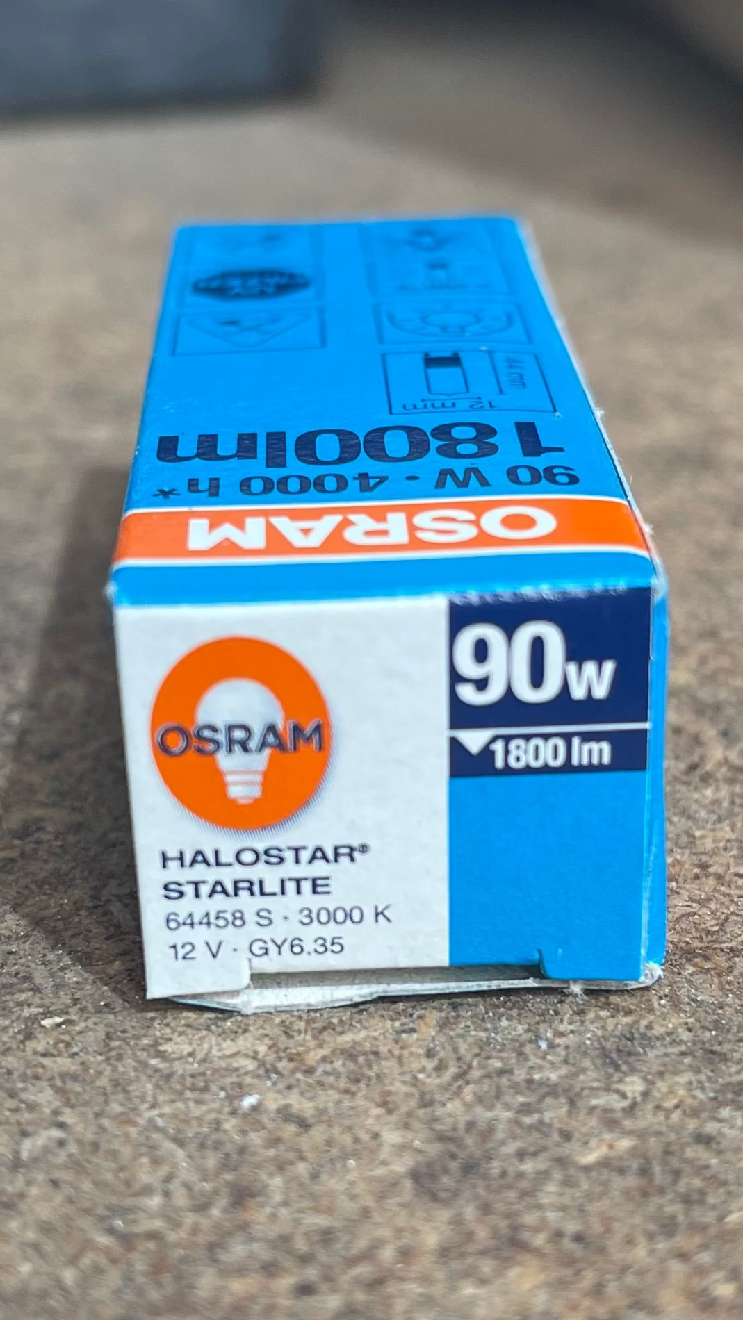 OSRAM HALOSTAR STARLITE – Halogen Lamp (GY6.35, 90W, 12V)
